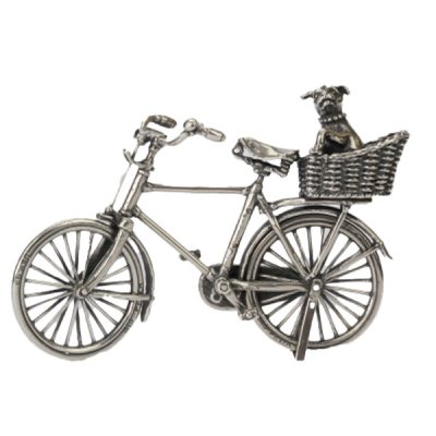 fiets met hond