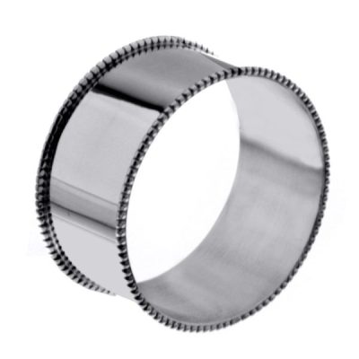 servetband rond parelrand